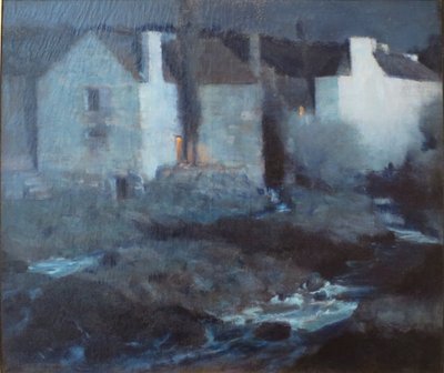 Clair de lune, moulins à Pont Aven - Gaines Ruger Donoho